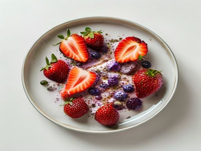 Vitamina de açaí com banana